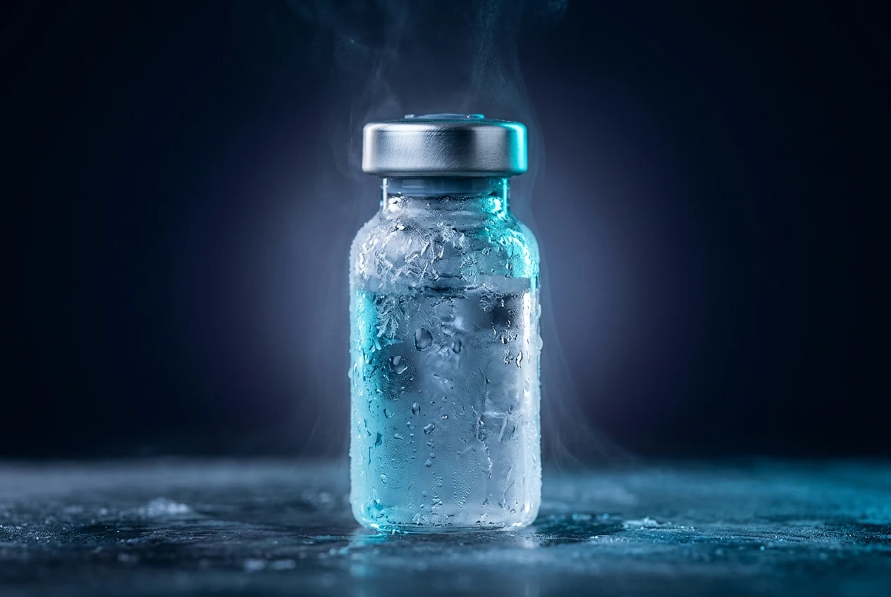 Chaîne du froid : comment un peptide se dégrade